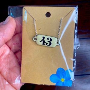 Angel 43 Intuition/ Strength Charm Necklace